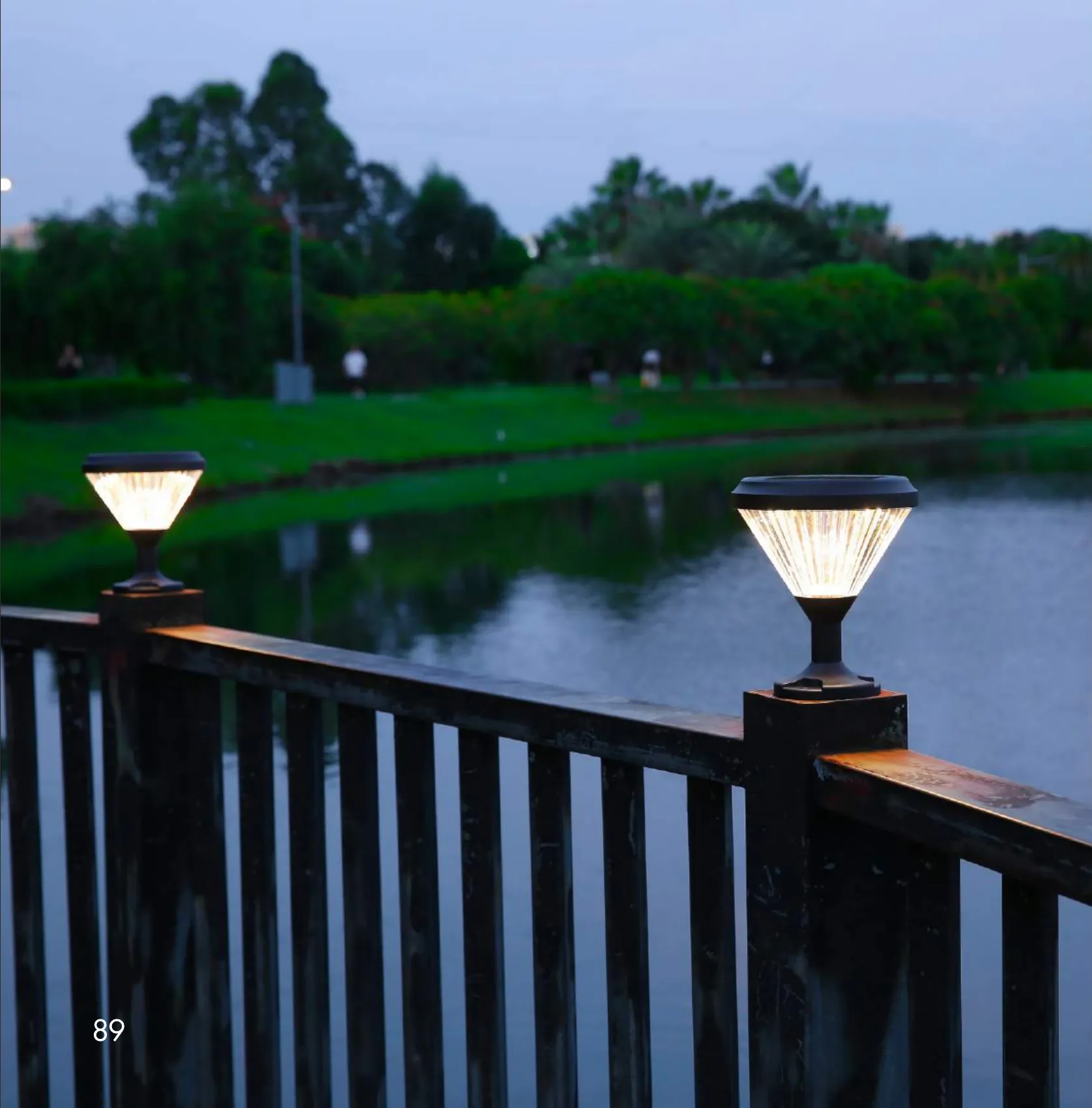 Enchantment Series ZC-ZTD0705 Solar Pillar Light