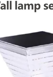 Enchantment Series ZC-BD1104 Solar Wall Light